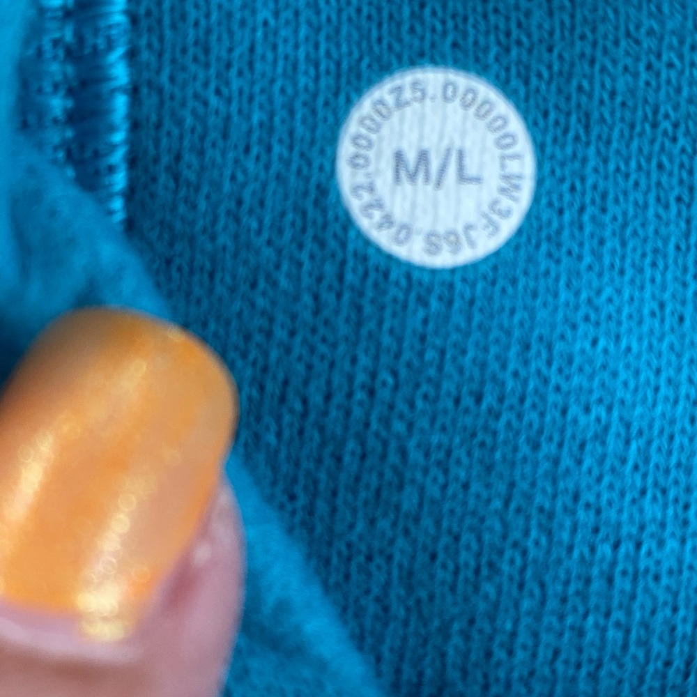 Lululemon Scuba Oversized Funnel Neck Half-Zip M/L Oceanic - Picture 9 of 11